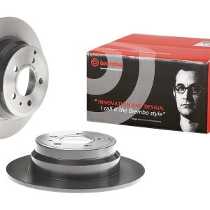 Brembo Brake Rotor, Solid, One Piece Design, Wheel Bolt Pattern 5 X 108 Millimeter – 08556921C02