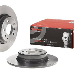 Brembo Brake Rotor, Solid, One Piece Design, Wheel Bolt Pattern 5 X 120 Millimeter – 08558011C02