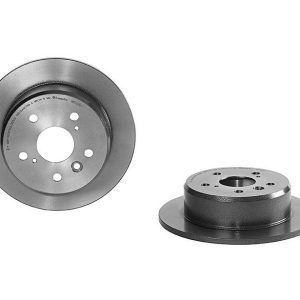 Brembo Brake Rotor, Solid, One Piece Design, Wheel Bolt Pattern 5 X 114.3 Millimeter – 08562521C02