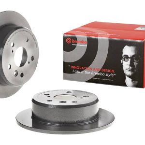 Brembo Brake Rotor, Solid, One Piece Design, Wheel Bolt Pattern 5 X 114.3 Millimeter – 08562521C02