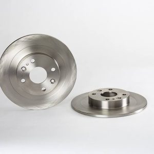 Brembo Brake Rotor, Solid, One Piece Design, Wheel Bolt Pattern 4 X 100 Millimeter – 08685710C02