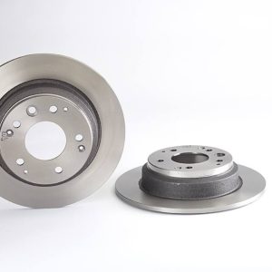 Brembo Brake Rotor, Solid, One Piece Design, Wheel Bolt Pattern 5 X 114.3 Millimeter – 08689810C02