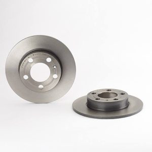 Brembo Brake Rotor, Solid, One Piece Design, Wheel Bolt Pattern 5 X 100 Millimeter – 08716511C02