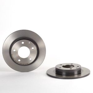 Brembo Brake Rotor, Solid, One Piece Design, Wheel Bolt Pattern 5 X 114.3 Millimeter – 08735211C02