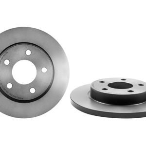 Brembo Brake Rotor, Solid, One Piece Design, Wheel Bolt Pattern 5 X 108 Millimeter – 08798411C02
