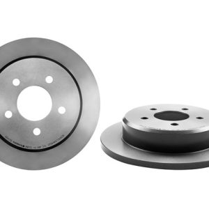 Brembo Brake Rotor, Solid, One Piece Design, Wheel Bolt Pattern 5 X 114.3 Millimeter – 08821481C02