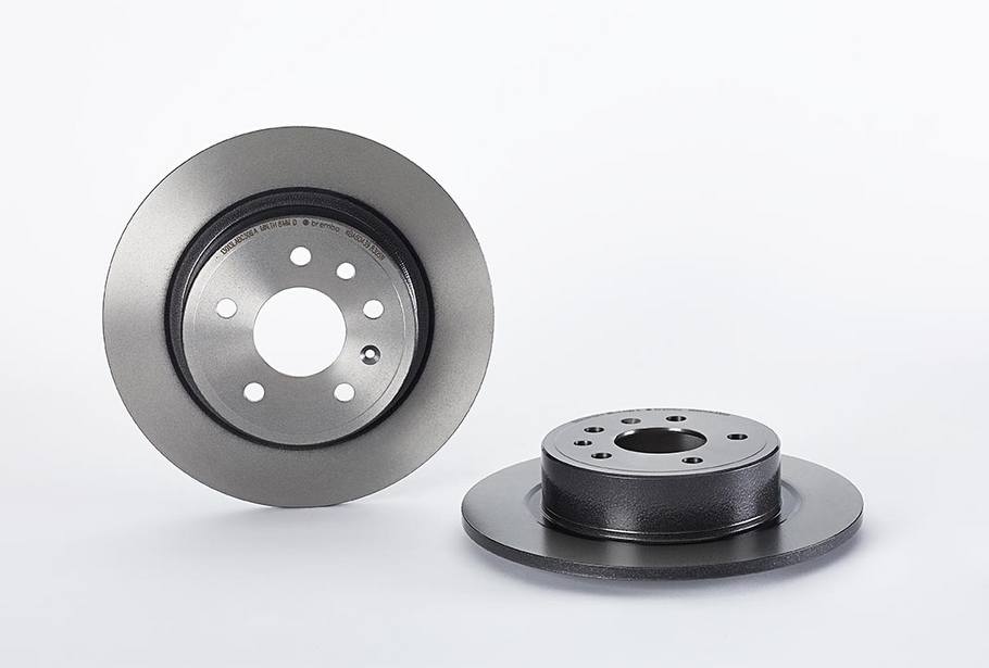 Brembo Brake Rotor, Solid, One Piece Design, Wheel Bolt Pattern 5 X 110 Millimeter – 08830511C02