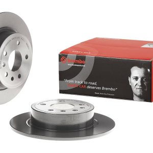 Brembo Brake Rotor, Solid, One Piece Design, Wheel Bolt Pattern 5 X 110 Millimeter – 08830511C02