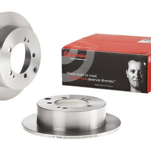 Brembo Brake Rotor, Solid, One Piece Design, Wheel Bolt Pattern 5 X 114.3 Millimeter – 08831620C02