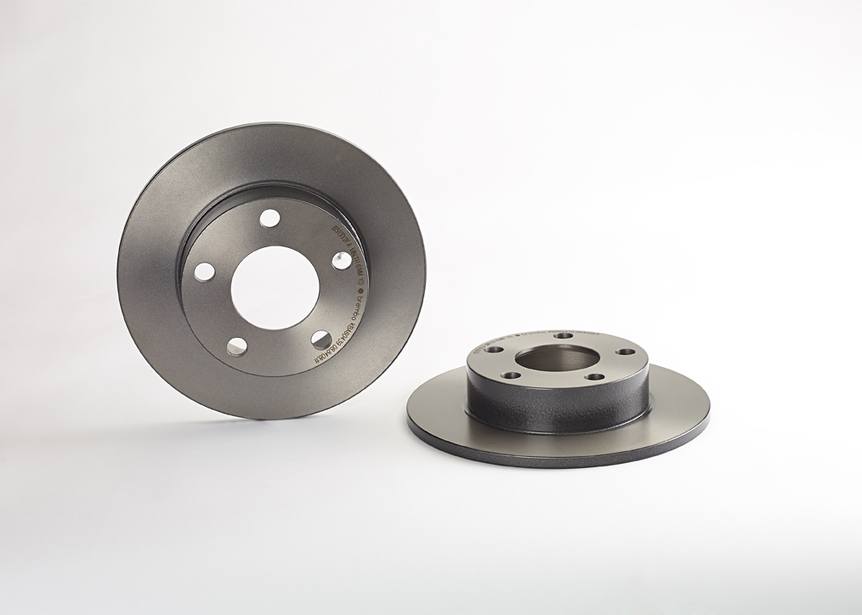 Brembo Brake Rotor, Solid, One Piece Design, Wheel Bolt Pattern 5 X 112 Millimeter – 08840811C02