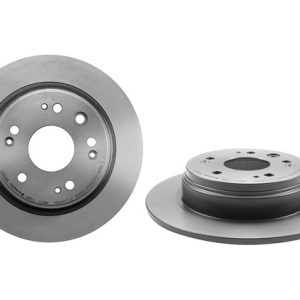 Brembo Brake Rotor, Solid, One Piece Design, Wheel Bolt Pattern 5 X 114.3 Millimeter – 08886821C02