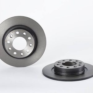 Brembo Brake Rotor, Solid, One Piece Design, Wheel Bolt Pattern 5 X 110 Millimeter – 08946041C02