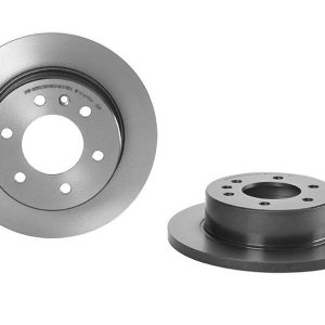 Brembo Brake Rotor, Solid, One Piece Design, Wheel Bolt Pattern 6 X 130 Millimeter – 08950911C02