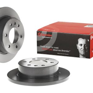 Brembo Brake Rotor, Solid, One Piece Design, Wheel Bolt Pattern 6 X 130 Millimeter – 08950911C02