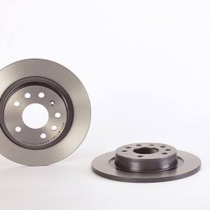 Brembo Brake Rotor, Solid, One Piece Design, Wheel Bolt Pattern 5 X 110 Millimeter – 08951111C02