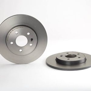 Brembo Brake Rotor, Solid, One Piece Design, Wheel Bolt Pattern 5 X 107.95 Millimeter – 08973411C02
