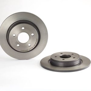 Brembo Brake Rotor, Solid, One Piece Design, Wheel Bolt Pattern 5 X 107.95 Millimeter – 08997511C02
