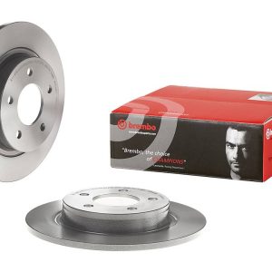 Brembo Brake Rotor, Solid, One Piece Design, Wheel Bolt Pattern 5 X 114.3 Millimeter – 08997521C02