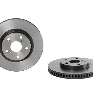 Brembo Brake Rotor, Prime, Vented, One Piece Design, Wheel Bolt Pattern 5 X 114.3 Millimeter – 09A41721C02