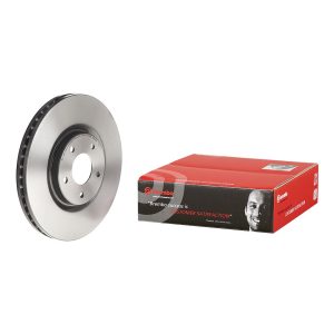 Brembo Brake Rotor, Prime, Vented, One Piece Design, Wheel Bolt Pattern 5 X 114.3 Millimeter – 09B35411C02
