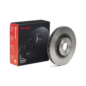 Brembo Brake Rotor, Prime, Vented, One Piece Design, Wheel Bolt Pattern 5 X 114.3 Millimeter – 09C93211C02