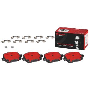 Brembo Brake Kit, Ceramic Brake Pads, 296 Millimeter UV Coated Vented High Carbon Cast Iron One Piece Rotor – KT00418