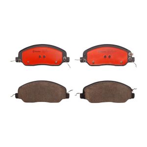 Brembo Brake Kit, Ceramic Brake Pads, 316 Millimeter UV Coated Vented High Carbon Cast Iron One Piece Rotor – KT00426