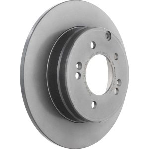 Brembo Brake Kit, Ceramic Brake Pads, 284 Millimeter UV Coated Solid High Carbon Cast Iron One Piece Rotor – KT00473