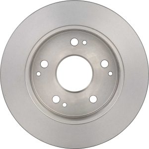 Brembo Brake Kit, Ceramic Brake Pads, 260 Millimeter Solid Gray Cast Iron One Piece Rotor – KT00503