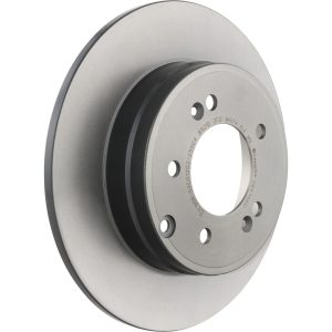 Brembo Brake Kit, Ceramic Brake Pads, 284 Millimeter UV Coated Solid High Carbon Cast Iron One Piece Rotor – KT00515