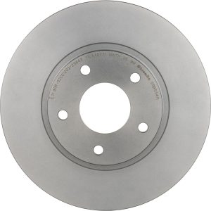 Brembo Brake Kit, Ceramic Brake Pads, 290 Millimeter UV Coated Vented High Carbon Cast Iron One Piece Rotor – KT00518