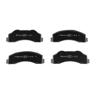 Brembo Brake Kit, Ceramic Brake Pads, 350 Millimeter Vented Gray Cast Iron One Piece Rotor – KT00544