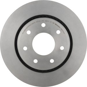 Brembo Brake Kit, Ceramic Brake Pads, 350 Millimeter Vented Gray Cast Iron One Piece Rotor – KT00544