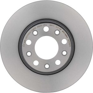 Brembo Brake Kit, Ceramic Brake Pads, 278 Millimeter UV Coated Solid High Carbon Cast Iron One Piece Rotor – KT00638