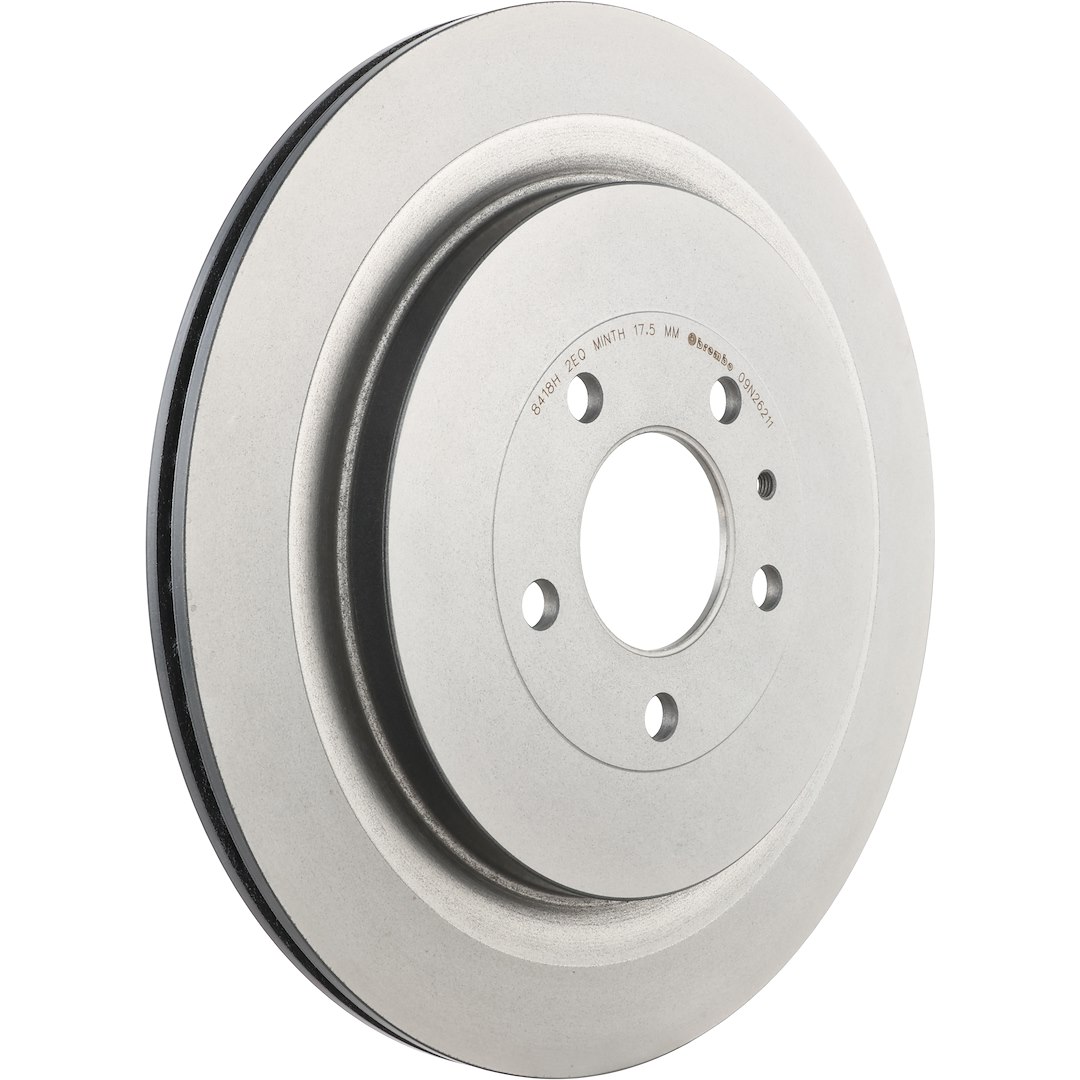 Brembo Brake Kit, Ceramic Brake Pads, 350 Millimeter UV Coated Vented High Carbon Cast Iron Smooth Surface Rotor – KT00639