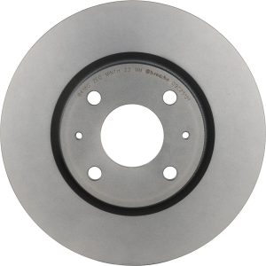 Brembo Brake Kit, Ceramic Brake Pads, 275 Millimeter UV Coated Vented High Carbon Cast Iron One Piece Rotor – KT00642
