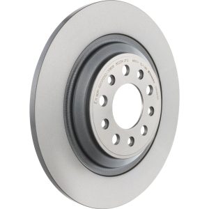 Brembo Brake Kit, Ceramic Brake Pads, 320 Millimeter UV Coated Solid High Carbon Cast Iron One Piece Rotor – KT00672