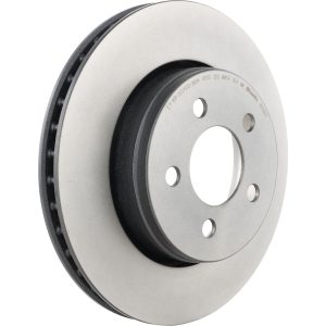 Brembo Brake Kit, Ceramic Brake Pads, 302 Millimeter UV Coated Vented High Carbon Cast Iron One Piece Rotor – KT00782