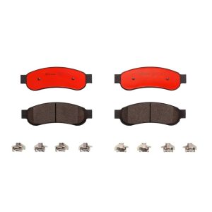 Brembo Brake Kit, Ceramic Brake Pads, 340 Millimeter Standard Vented High Carbon Cast Iron Rotor – KT00834