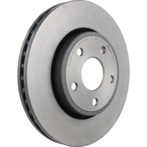 Brembo Brake Kit, Ceramic Brake Pads, 330 Millimeter Vented Gray Cast Iron One Piece Rotor – KT00842