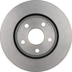 Brembo Brake Kit, Ceramic Brake Pads, 330 Millimeter Vented Gray Cast Iron One Piece Rotor – KT00842