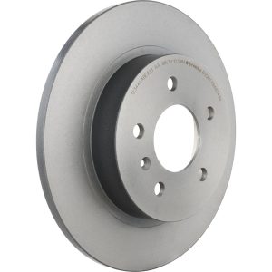 Brembo Brake Kit, Ceramic Brake Pads, 292 Millimeter UV Coated Solid High Carbon Cast Iron One Piece Rotor – KT00930