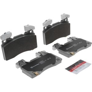 Brembo Brake Kit, Ceramic Brake Pads, 355 Millimeter Vented High Carbon Cast Iron One Piece Rotor – KT00987