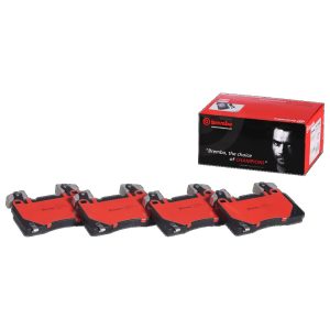 Brembo Brake Kit, Ceramic Brake Pads, 355 Millimeter Vented High Carbon Cast Iron One Piece Rotor – KT00987