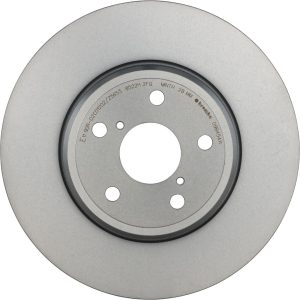 Brembo Brake Kit, Ceramic Brake Pads, 315 Millimeter UV Coated Vented High Carbon Cast Iron One Piece Rotor – KT00B18