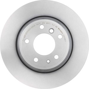 Brembo Brake Kit, Ceramic Brake Pads, 324 Millimeter UV Coated Solid High Carbon Cast Iron One Piece Rotor – KT00B45