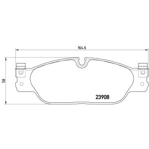 Brembo Brake Kit, Low-Metallic Brake Pads, 320 Millimeter UV Coated Vented High Carbon Cast Iron One Piece Rotor – KT04193
