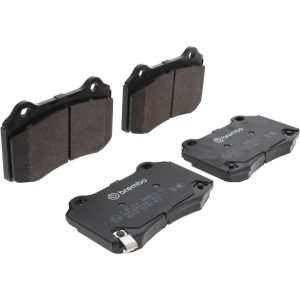 Brembo Brake Pad, Fmsi Number D1270-8805/ D1428-8545, Low-Metallic, Set of 4 – P30074