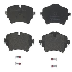 Brembo Brake Kit, Low-Metallic Brake Pads, 294 Millimeter UV Coated Vented High Carbon Cast Iron One Piece Rotor – KT04366