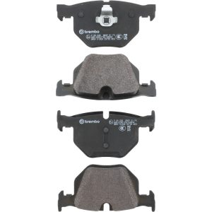 Brembo Brake Kit, Low-Metallic Brake Pads, 320 Millimeter UV Coated Vented High Carbon Cast Iron One Piece Rotor – KT04406